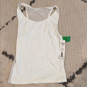 White Racerback Tank Top Boys Dance Act 9-10